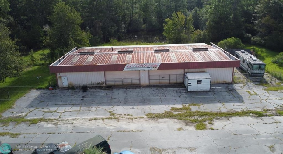 This iconic gem, right off 301, has witnessed decades of hard work, innovation, and craftsmanship. Now, it's ready for a new chapter in it's storied existence. - 6904 Bldg - 7.99 acres.  There's a reason why the legendary Dan Dvorak chose this spot to build engines.