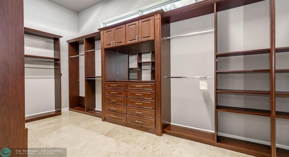 His/Her Walk-In Closets