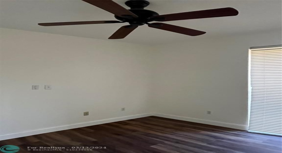 Main Bedroom with Sliding door to balcony