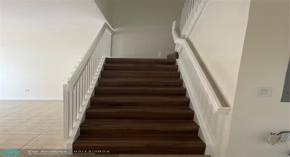 Stairs to bedrooms