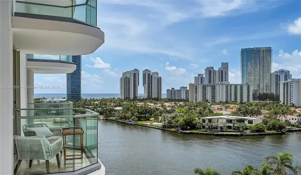 Stunning water views from unit