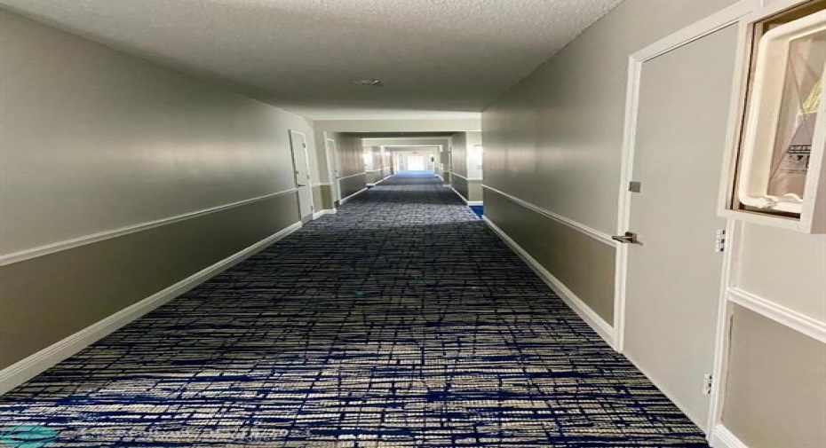 newly upgraded hallways
