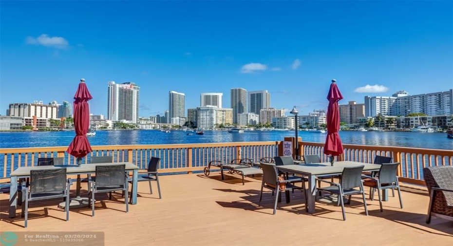 COMMUNITY DECK WITH LAKE VIEW