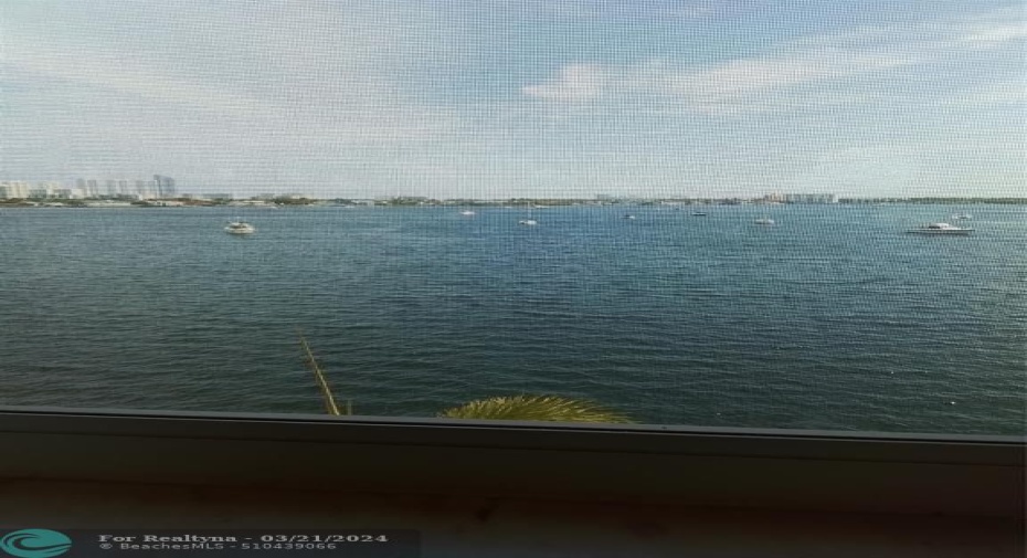 Lake view from balcony