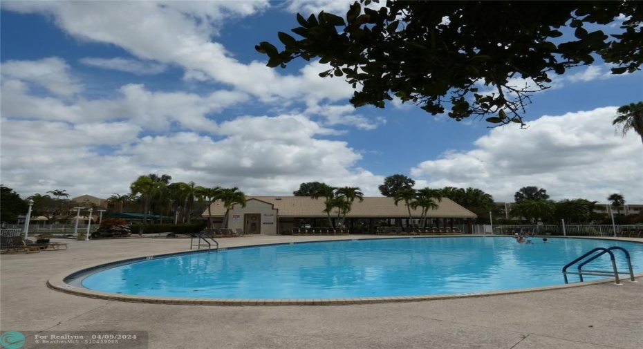 Large Community Pool in Close Proximity to Unit