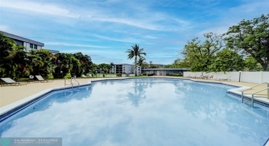 Main Community pool. There are two other pools in the complex