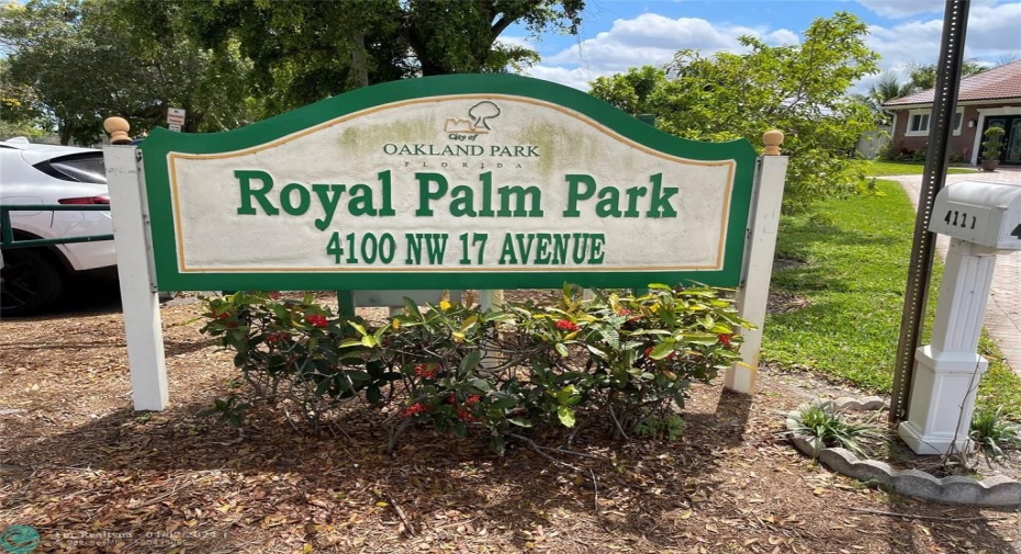 Royal Palm Park has it all just across the street