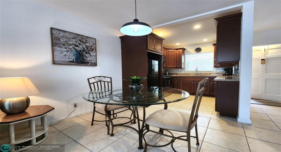 Open Kitchen To Dining Area