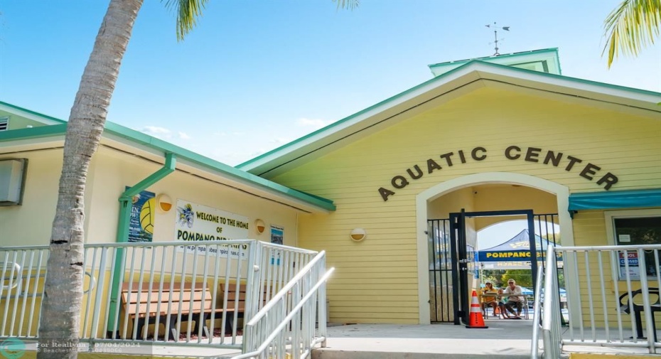 Less than 1 mile from our amazing Pompano Beach Aquatic Center