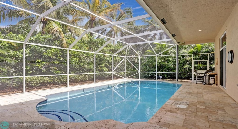 Lushly landscaped, the ultimate in privacy!