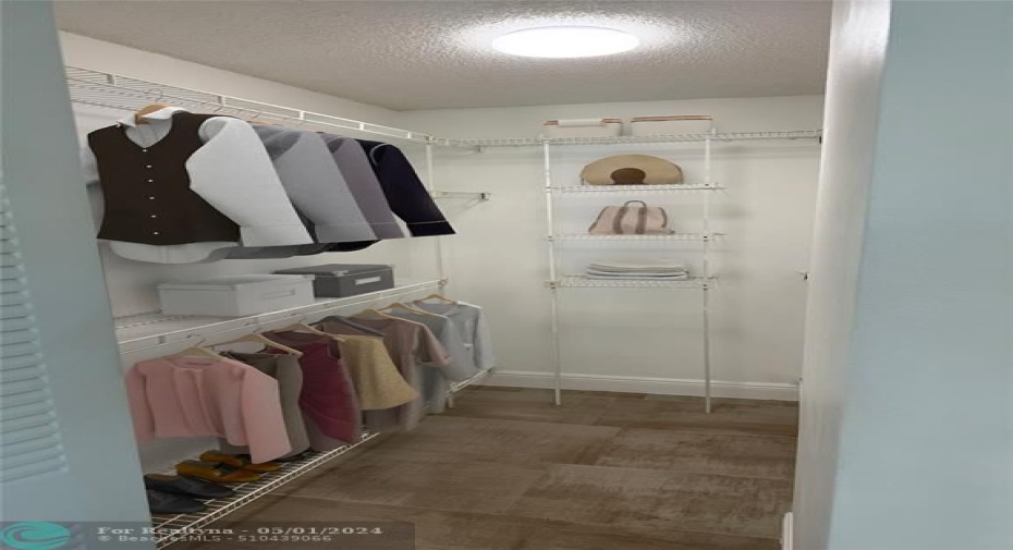 Primary Walk-in closet