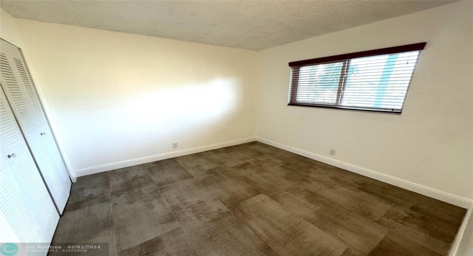 Unfurnished Second Bedroom