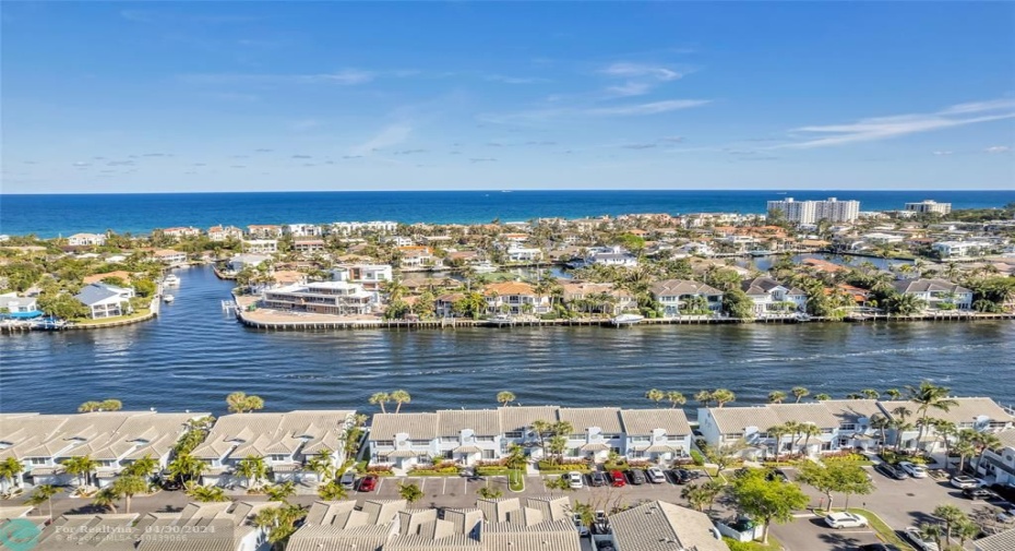 Situated on the main Intracoastal and close to the ocean