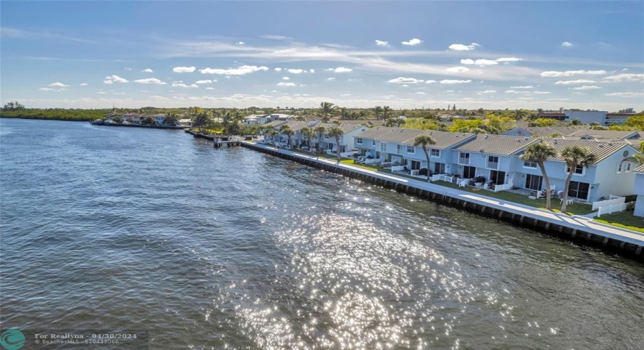 Main Intracoastal townhome community of Boca Quay located in the heart of Boca Raton