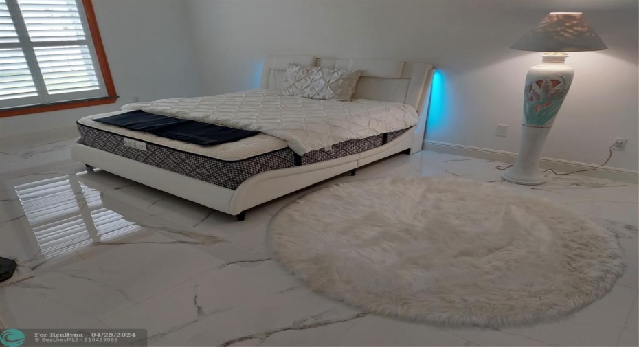 brand new led king bed and mattress, never used