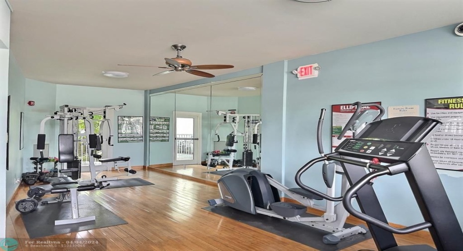 Fitness room