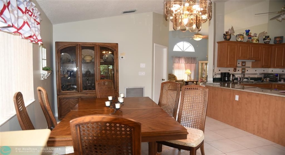 Spacious Family Room (currently used as Dining room).