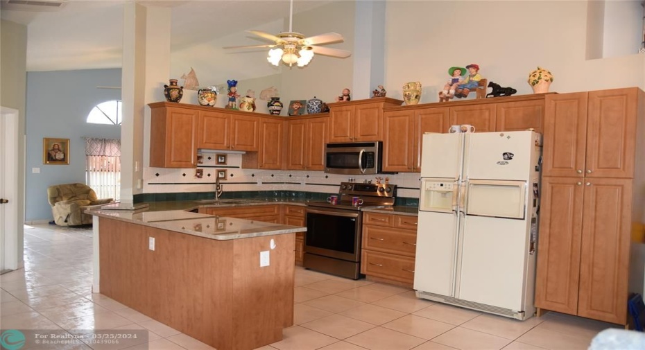 Updated, open concept kitchen, ready for delicious meals.