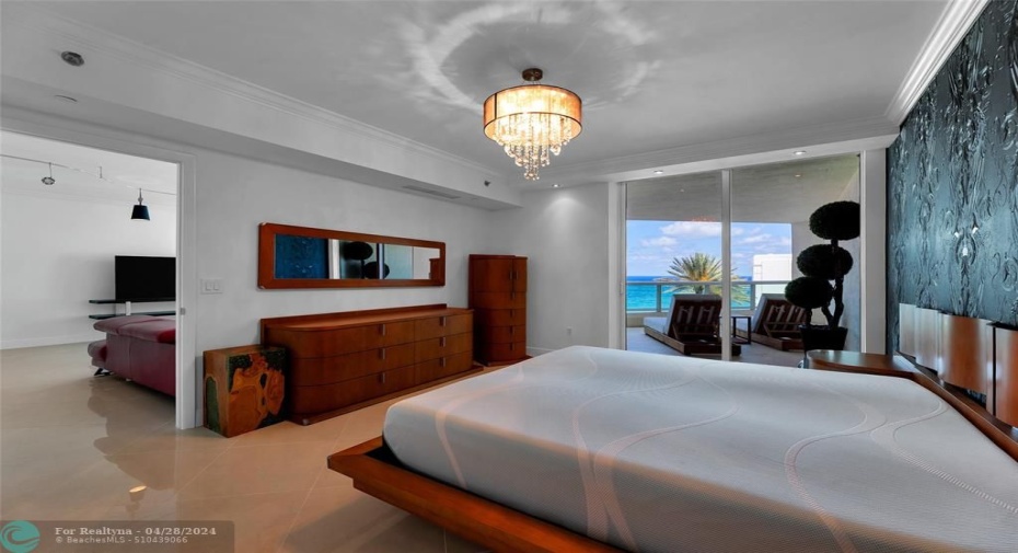 Primary Bedroom with Ocean Views!!