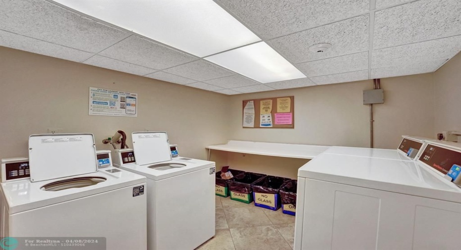 Laundry room on the 2nd floor