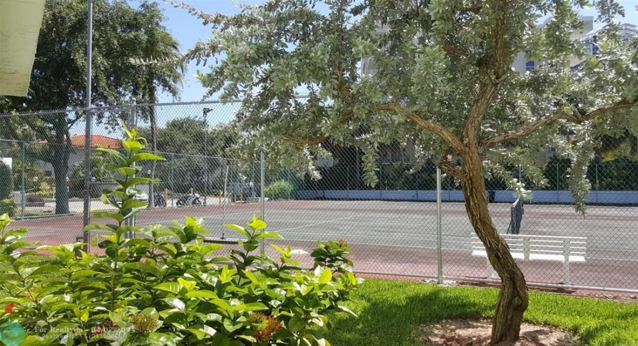 Tennis courts