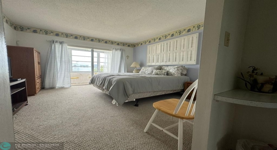 Master Bedroom with access to balcony