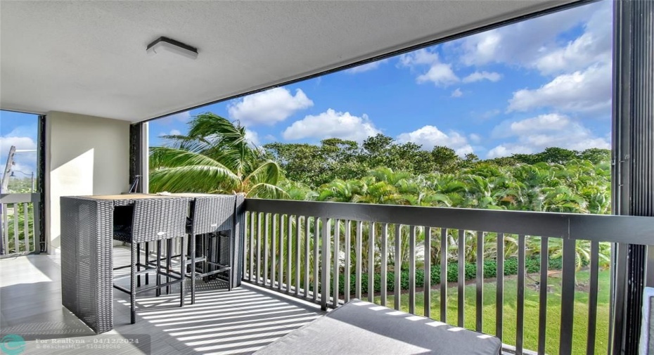 Balcony - Master Bedroom & Living Room