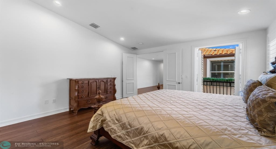 Spacious Primary Suite With Large Walk-In Closet