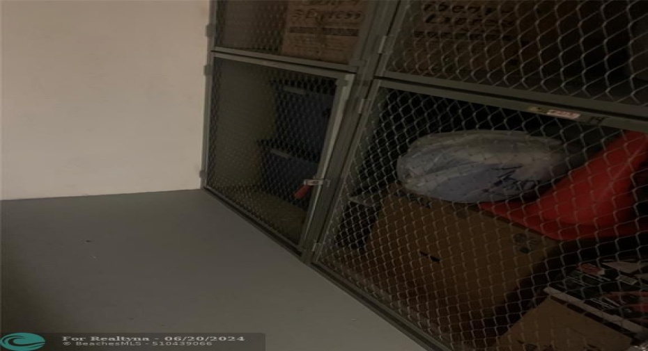 storage cage on the same floor (bottom corner)