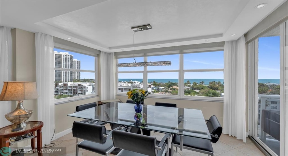 Revel in DIRECT OCEAN VIEWS framing multi-million $$ waterfront homes across A1A.