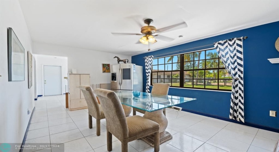 DINING ROOM OPEN TO FAMILY ROOM