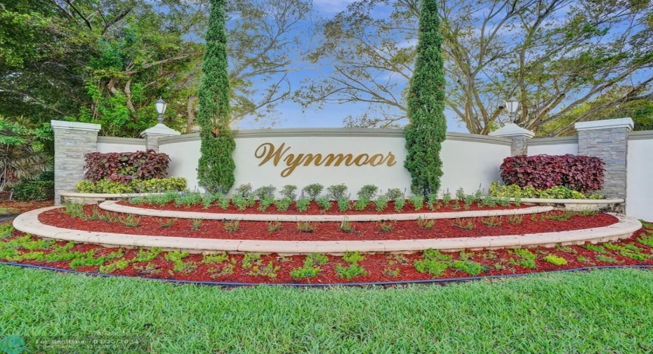 Wynmoor Entrance