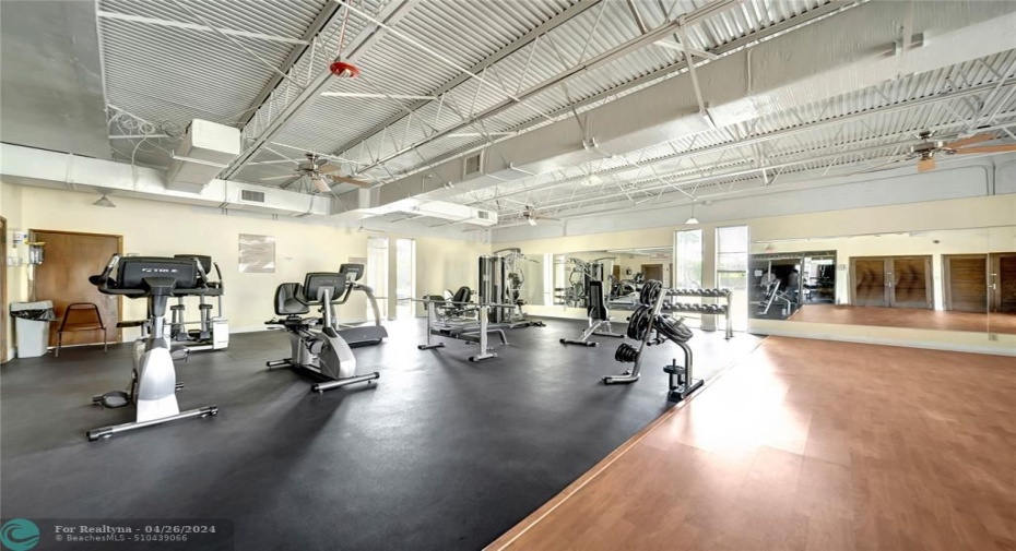 Fitness Center Located Next To Unit