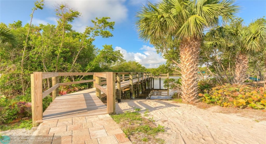 dock and kayak/paddle board  launch