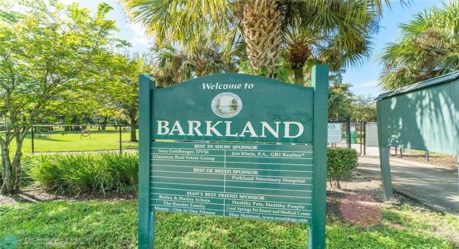 TWO DOG PARKS IN PARKLAND