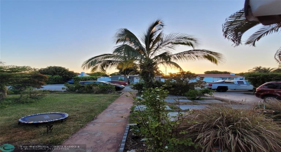 Gorgeous sunset views from the front porch