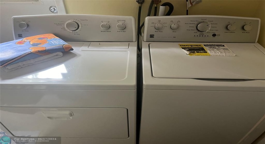 NEWER WASHER & DRYER