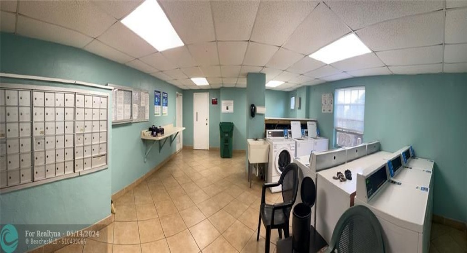 Large laundry room