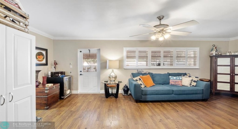 'Flex' Room can be an office, playroom or third bedroom! Laundry room located off this room!