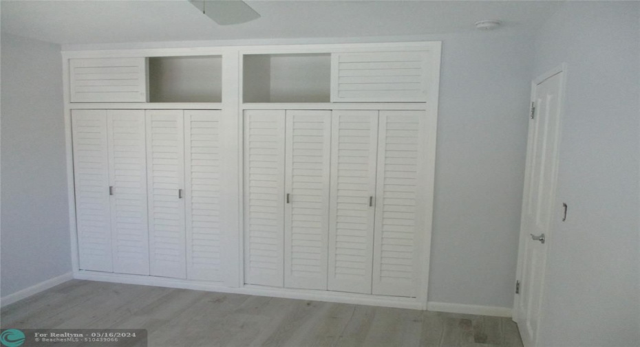 Office or Bedroom No. # Closets: Floor to Ceiling and 11 feet wide.