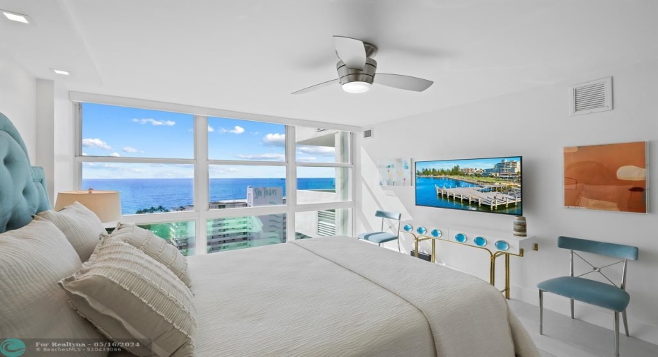 Guest Bedroom With Ocean Views