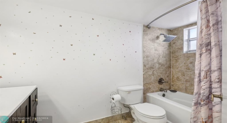 Bathroom with Bathtub + Shower