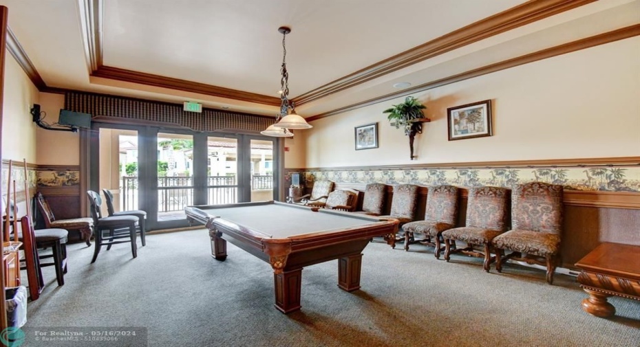 Community Billiards Room