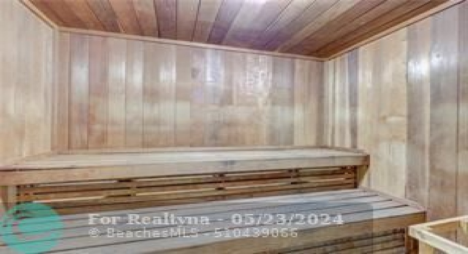 4 SAUNAS TOTAL. 2 IN CLUB HOUSE & 2 IN SATILITE RECREATION ROOMS AT BUILDING 15