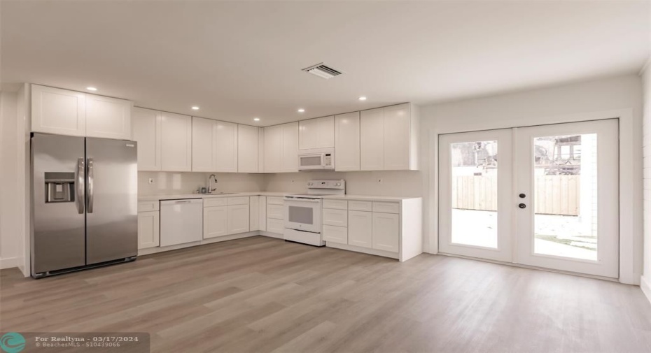 Kitchen with Cupboards