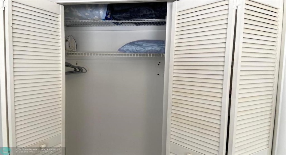 Bedroom closet