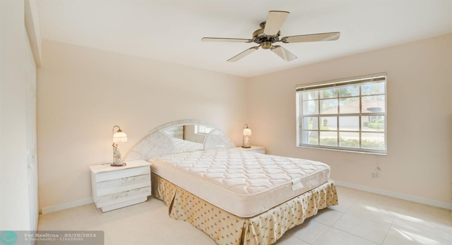 Bedroom in the front of house