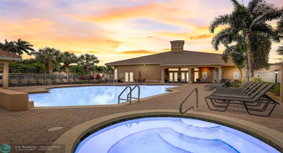 Clubhouse pool