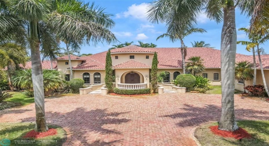 Equestrian stables down the street