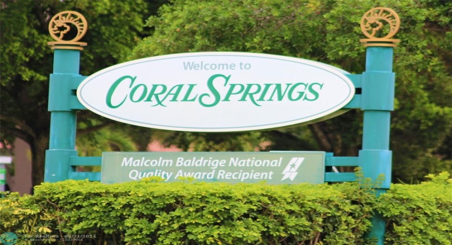 Coral prings Is An Award Winning City Nestled In The Heart Of Broward County, Florida